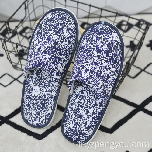 Slippers de lin en gros très confortables pour les femmes